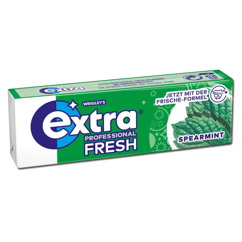 Wrigley's Wrigleys Extra Spearmint Dragee 30 Packungen je 14g MHD: 09.11.2026