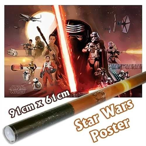 Poster Episode 7 - Star Wars Galaxy, ca. 91x61 cm