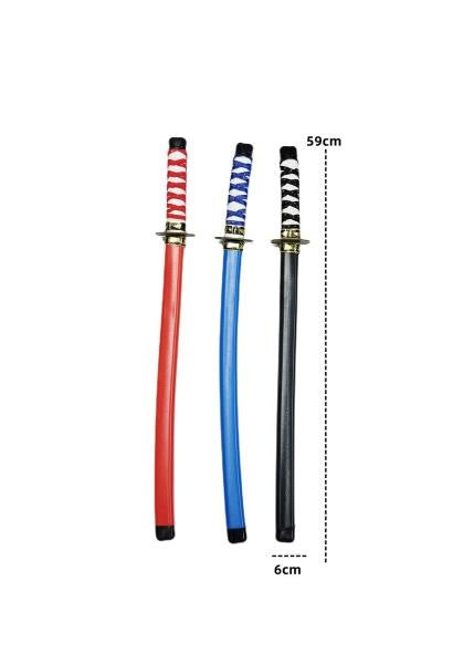 Ninjaschwert Schwert in Scheide farbig sortiert - ca 60 cm