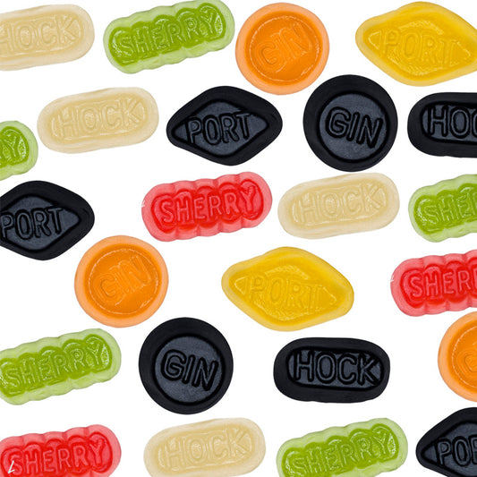 Haribo Wine Gums Kilo-Ware 3kg, Fruchtgummi