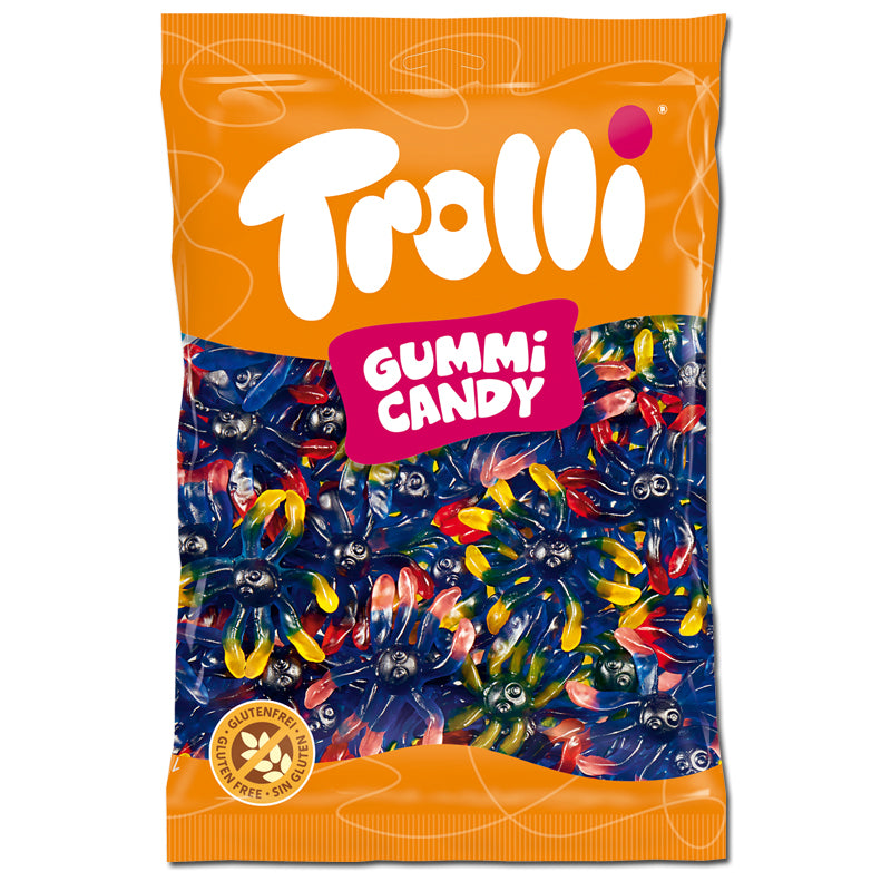 Trolli Tintenfisch, Oktopus, Fruchtgummi, 1 kg Beutel