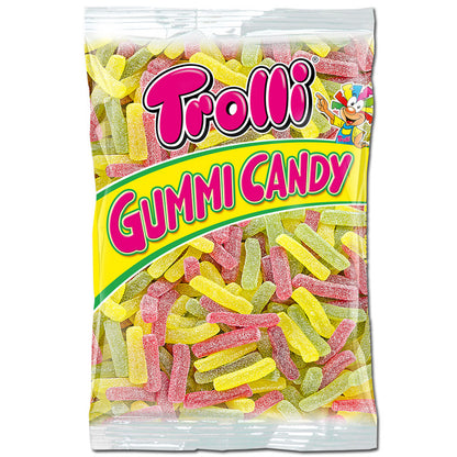 Trolli Saure Stäbchen, Fruchtgummi, 1 kg Beutel
