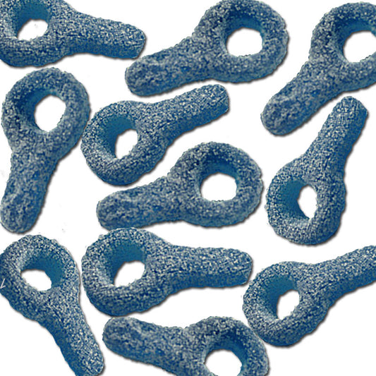 Saure Blaue Schnuckies, Fruchtgummi, 2 kg