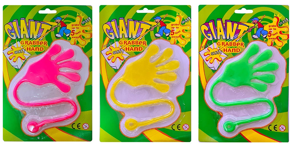 Klatschhand XL 3-farbig sortiert, 22,5x15cm, Handfläche ca 10cm