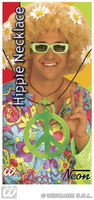 Kette - Hippie-Kette Peace sortiert - ca 9 cm