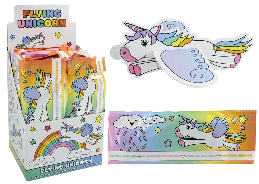 Styroporflieger Einhorn ca 17x16cm