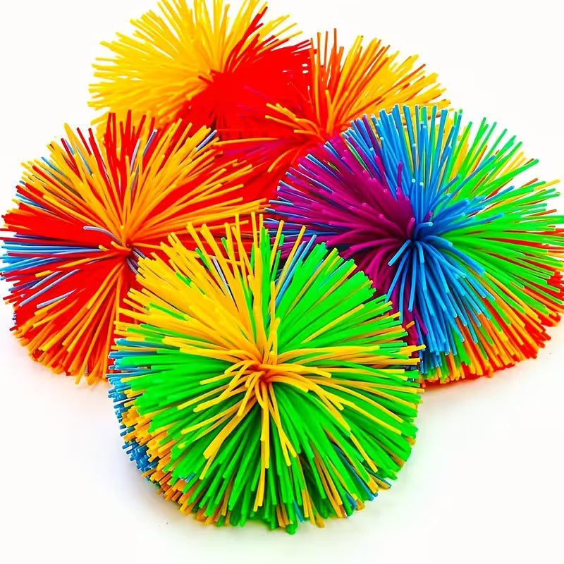 Sensorisches Spielset – Bunte Kush Ball & Soft Bouncy Ball