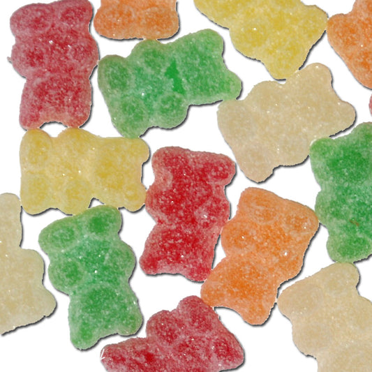 Saure Bärchen, Fruchtgummi sauer, 2 kg Beutel