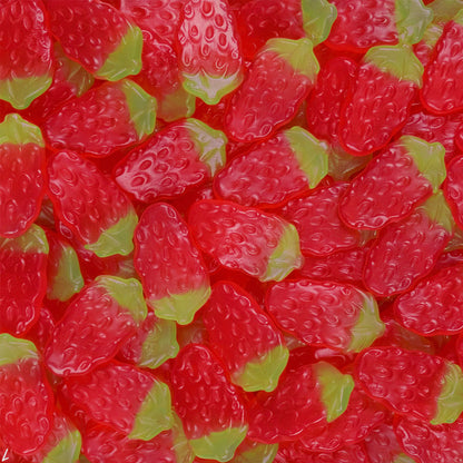 Haribo Riesen-Erdbeeren Kilo-Ware 3kg, Fruchtgummi