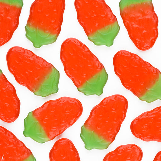 Haribo Riesen-Erdbeeren Kilo-Ware 3kg, Fruchtgummi