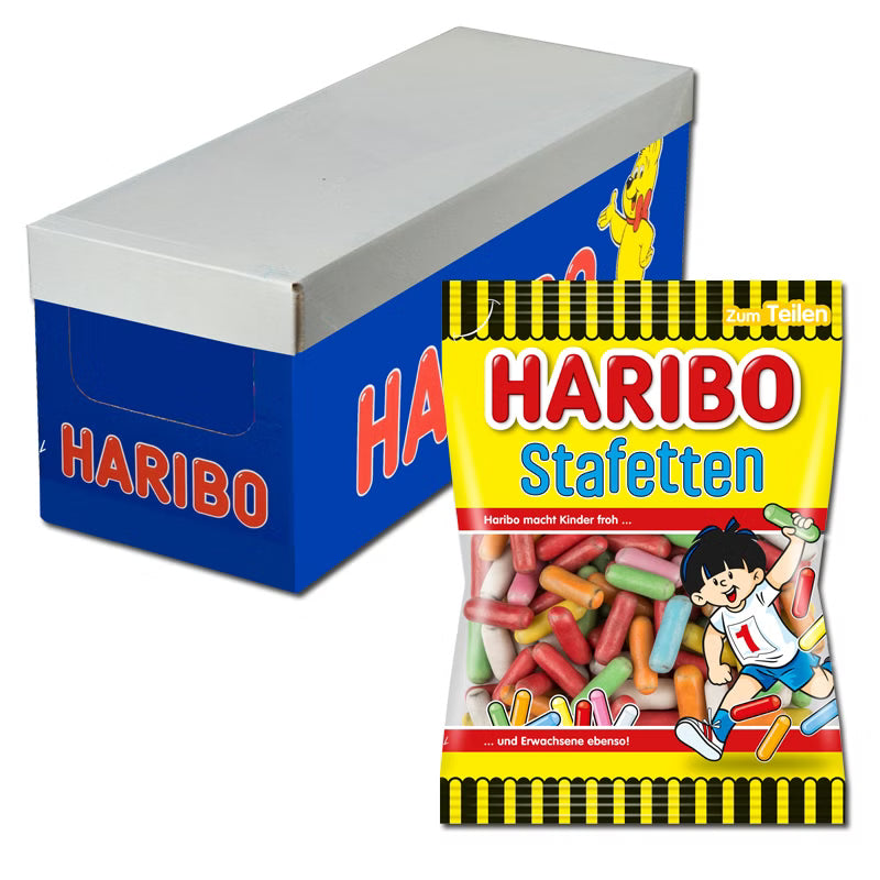 Haribo Stafetten, Lakritz, 1 Beutel zu 160g