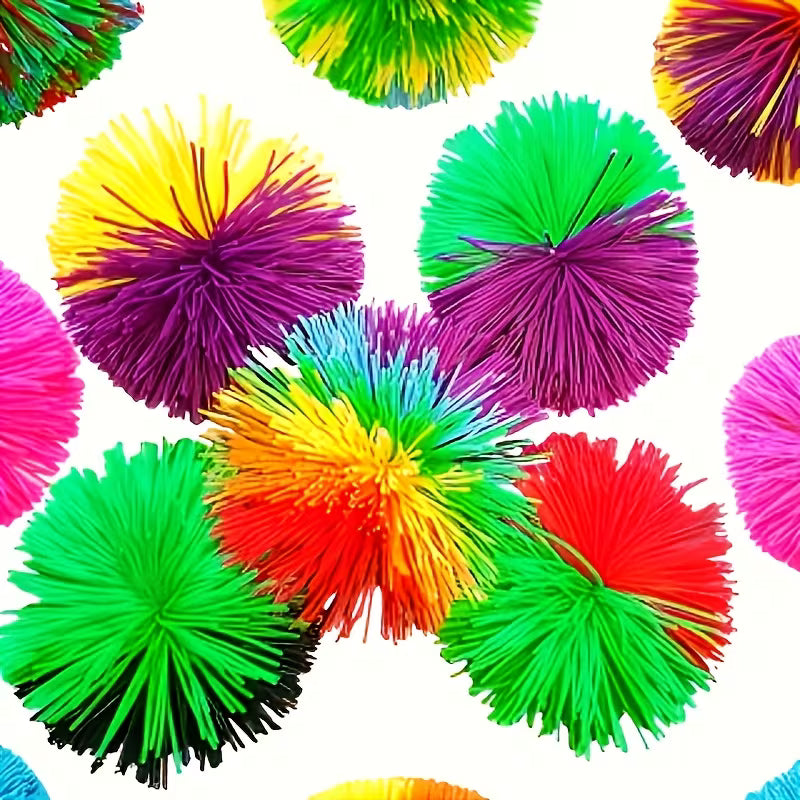 Sensorisches Spielset – Bunte Kush Ball & Soft Bouncy Ball