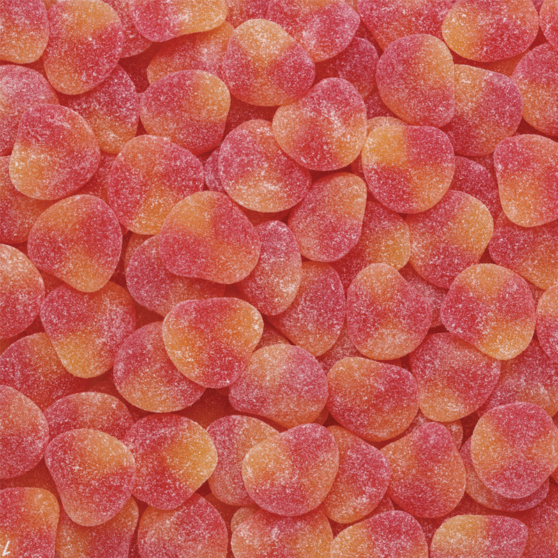 Haribo Pfirsiche Kilo-Ware 3kg, Fruchtgummi sauer