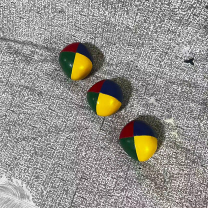 Jonglierball-Set – Leuchtend farbige Akrobatikbälle 3er Set