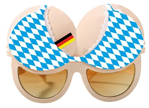 Brille - Oktoberfest -Brust- breit ca 16,5cm