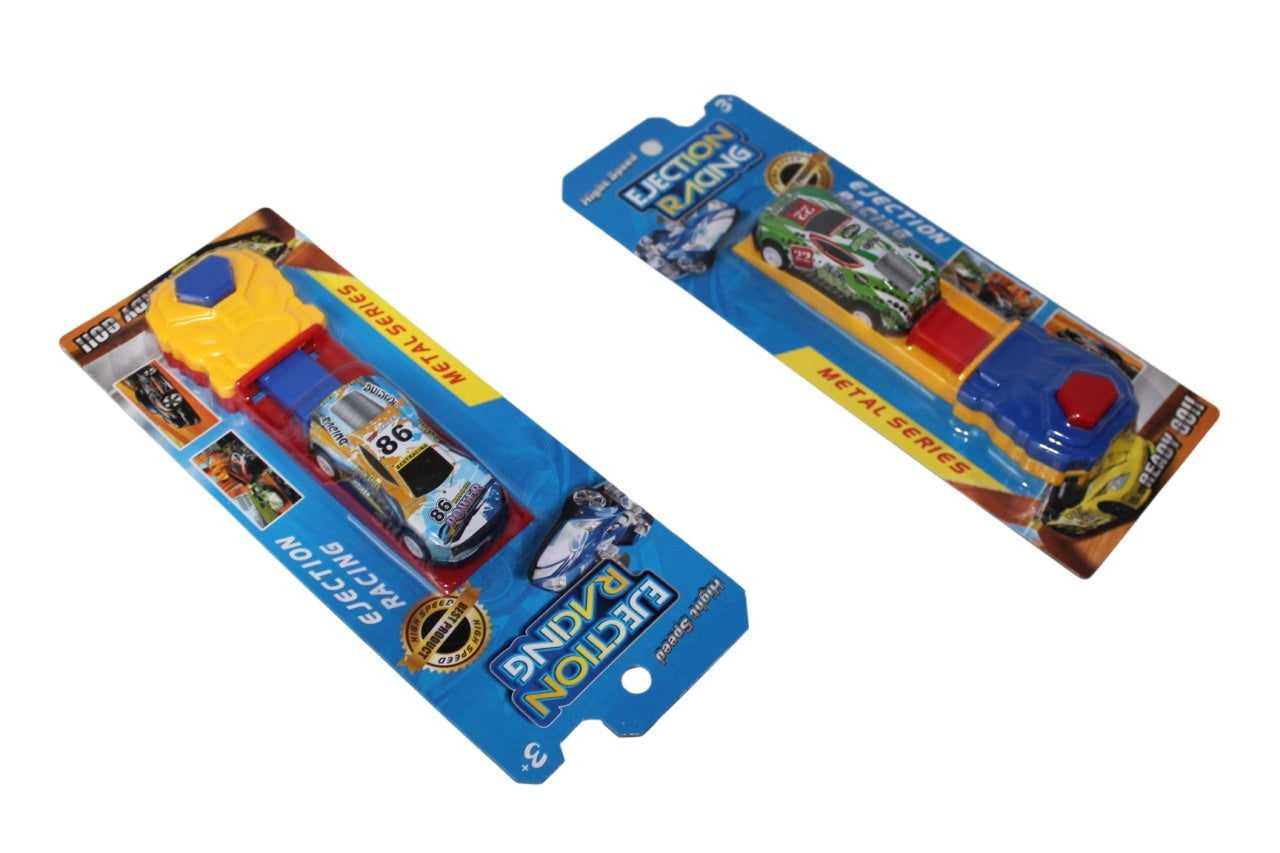 Abschießauto auf Karte, 22,5 x 8,5 cm, ideal für Sammler