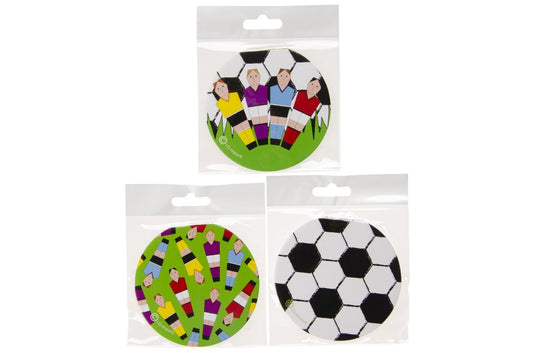 Notizblock Motiv Fussball Ø ca 8 cm