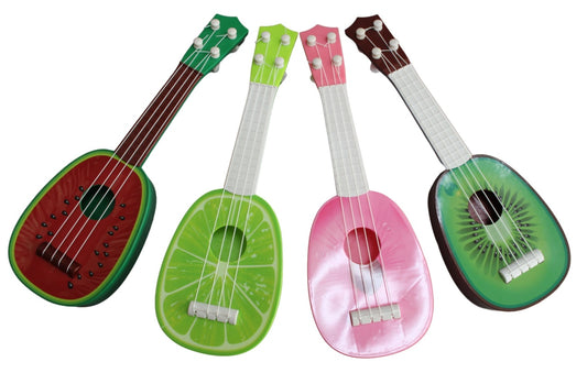 Gitarre Obstmotive mehrfach sortiert, ca 33 cm