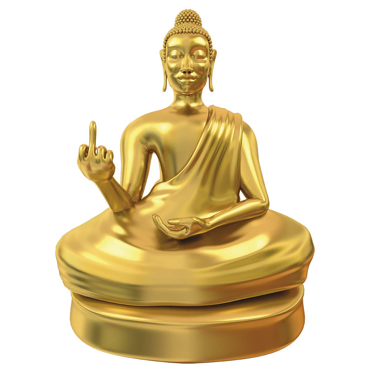 Am Arsch vorbei – die Statue Der HIT