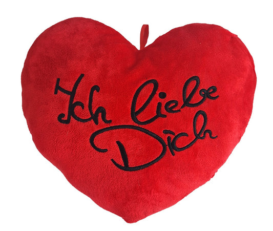 Herz "Ich Liebe Dich" 41x41 cm - Dekoratives Wohnaccessoire