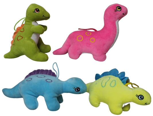 Dino 4-fach sortiert, ca. 17-24 cm, farbenfroh und detailreich