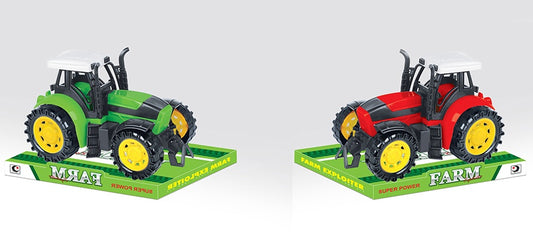 Traktor 2 Farben sortiert ca 17,5cm