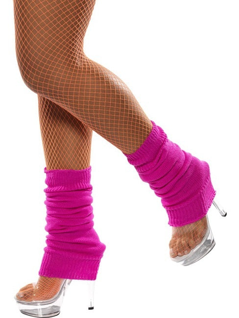Beinstulpen warmes pink - Einheitsgröße
