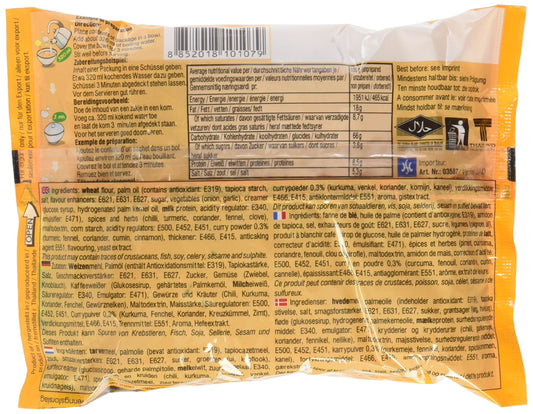 YumYum Instant Nudeln mit Curry Geschmack - 1 x 60 g
