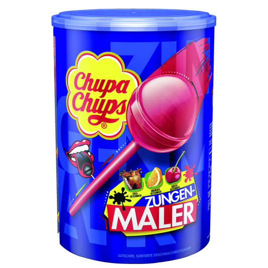 Chupa Chups Zungenmaler 100 Stück in der Dose