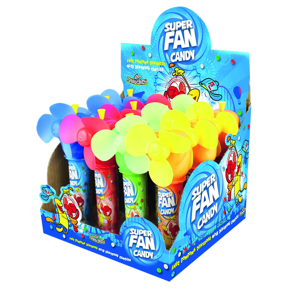 Funny Candy Super Fan Candy 12 Stück im Karton
