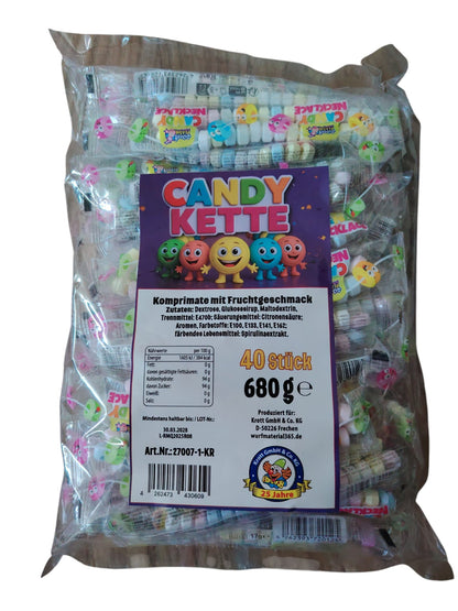 40 x Candy-Kette je 17g, insgesamt 680g