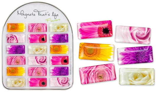 Magnet That's LIfe Flowers COOLMAGNETS ca 5,7x1x2,7cm
