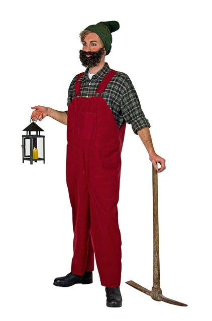 weinrote Zwergenlatzhose Größe: XL/XXL