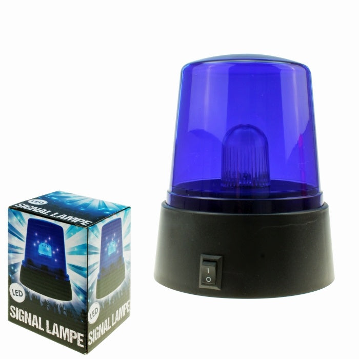 LED Signallampe blau, Rundumlicht