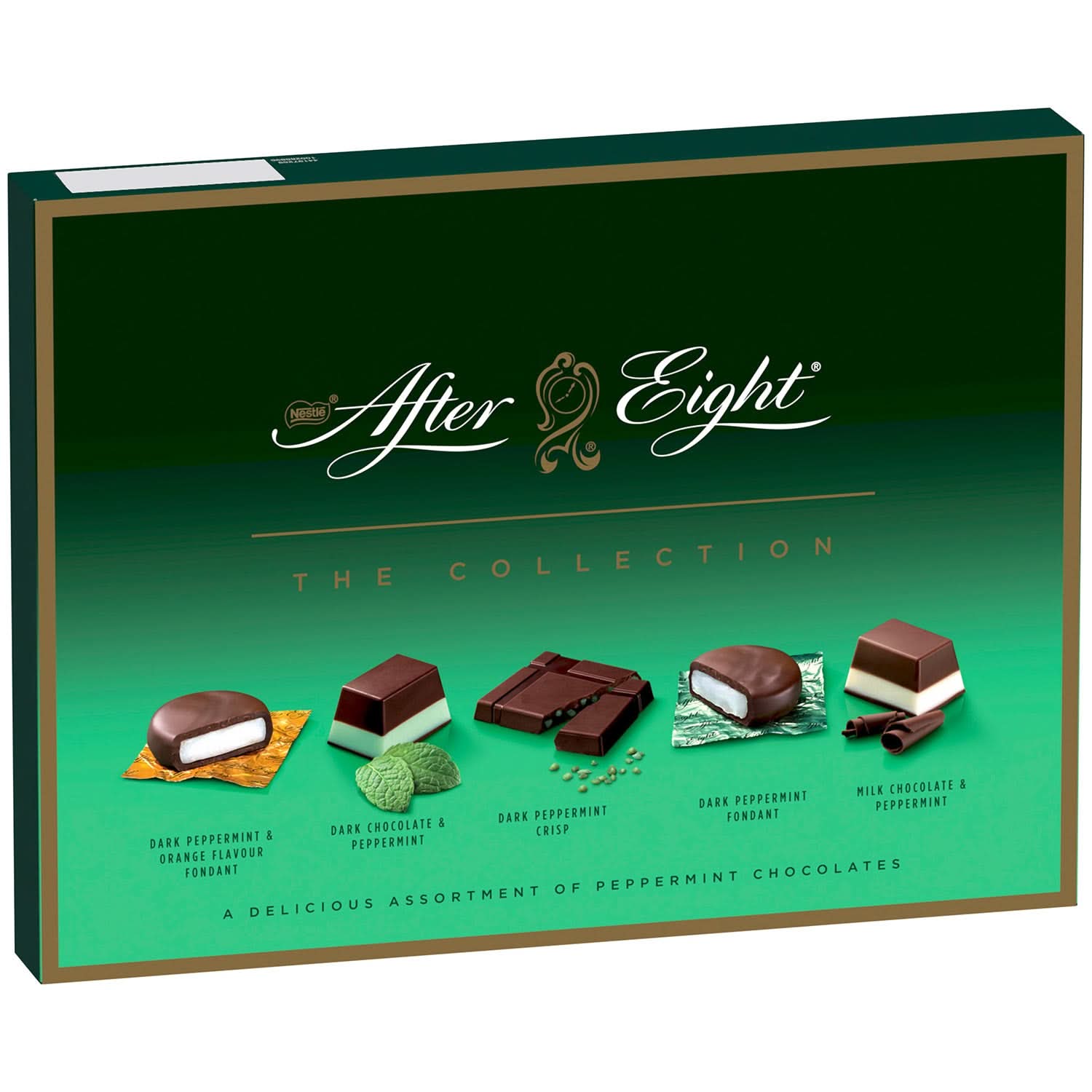 After Eight Die Kollektion 199g - Edle Schokoladen-Mints mit Pfefferminzgeschmack