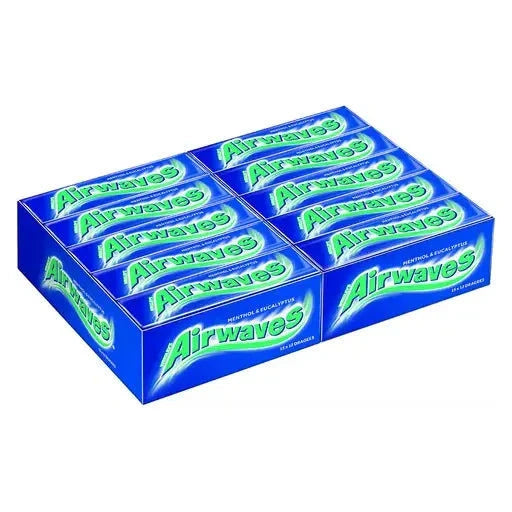 Airwaves Airwaves Menthol&Eukalyptus 30x10 Dragees im Karton candytoys.ch Switzerland