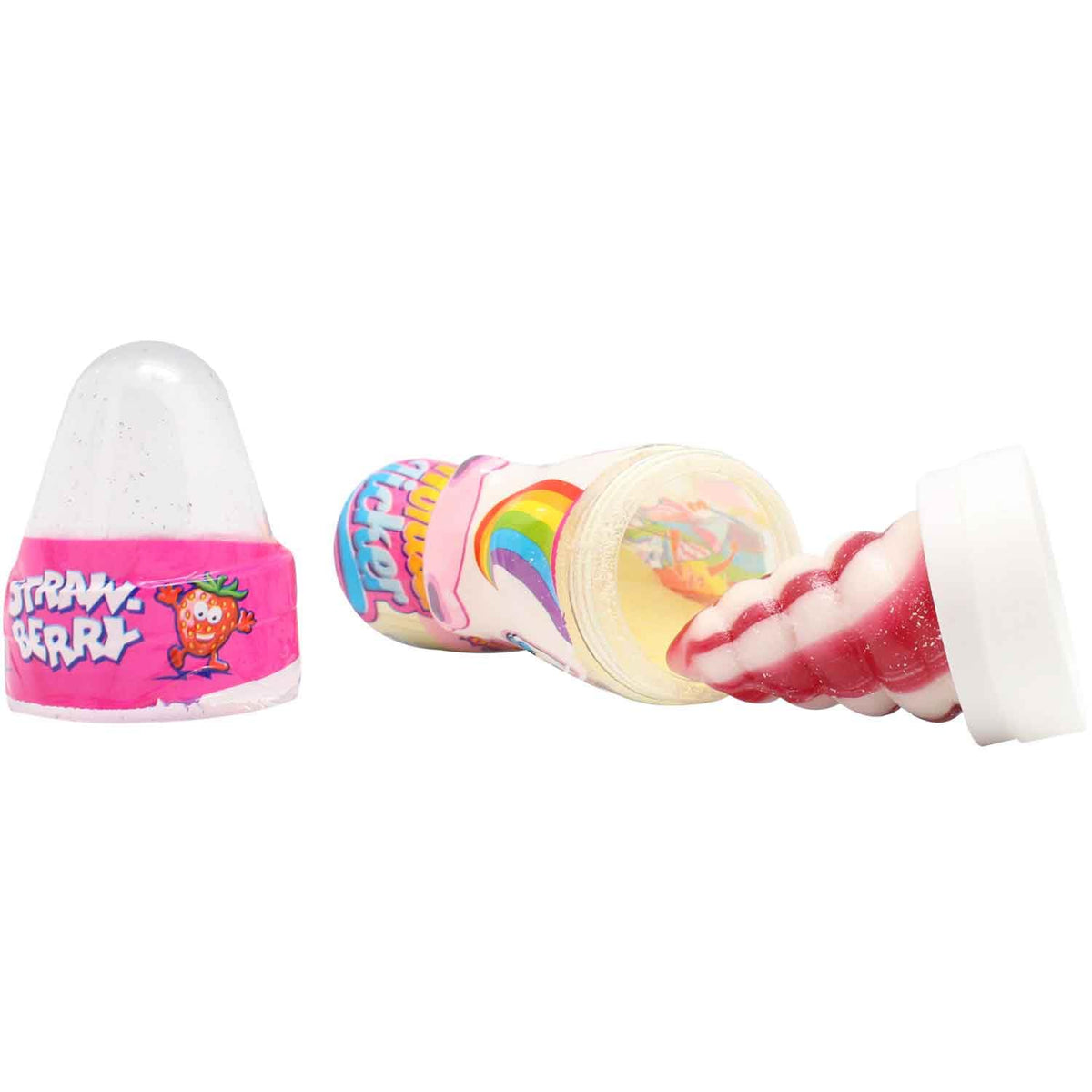 Alex Sweets GmbH Einhorn Lutscher mit saurem Pulver, 50g, 1 Stück