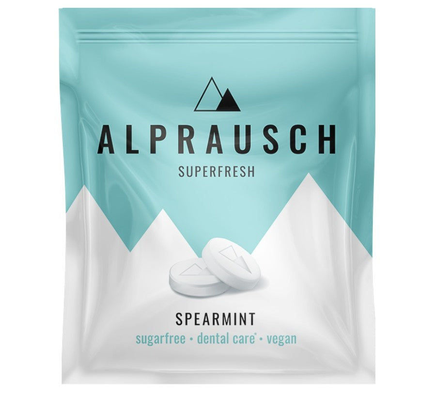Alprausch Alprausch Pastillen ExtraFrisch Spearmint ohne Zucker 22 g