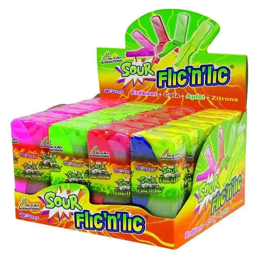 au'some au'some Flic 'n' Lic sour 24 Stück im Karton candytoys.ch Switzerland