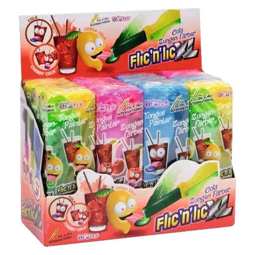 au'some au'some Flic'n' Lic XL Zungenfärber 12 Stück im Karton candytoys.ch Switzerland