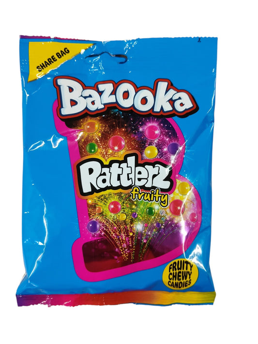 Bazooka Bazooka Rattlerz fruity 120g im Beutel