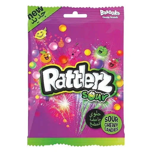Bazooka Bazooka Rattlerz sour 120g im Beutel candytoys.ch Switzerland