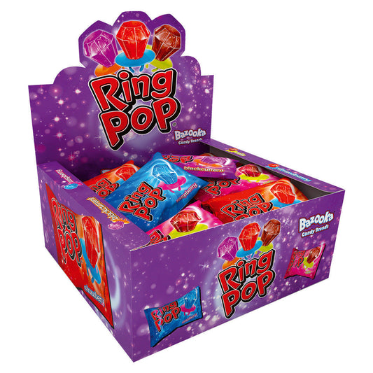 Bazooka Bazooka Ring Pop 10g 24 Stück