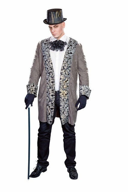 elegantes Gruseljacket grau Größe: 56/58