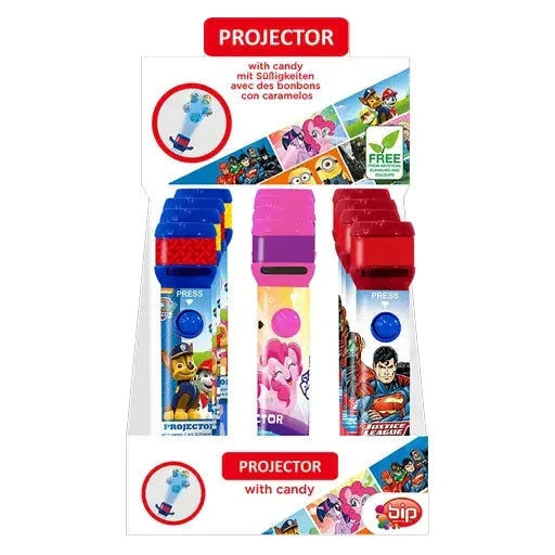 BIP BIP Candy Projector 12 Stück im Karton candytoys.ch Switzerland