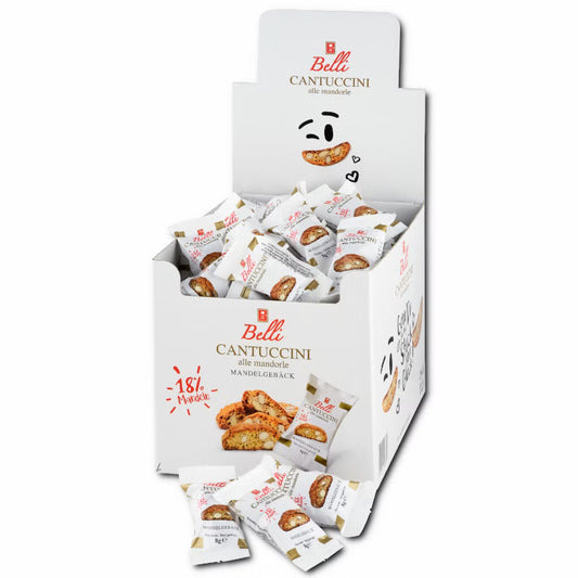 Biscottificio Belli S.r.L. Prato Belli Cantuccini Mandelgebäck, Kekse, 75 Stück