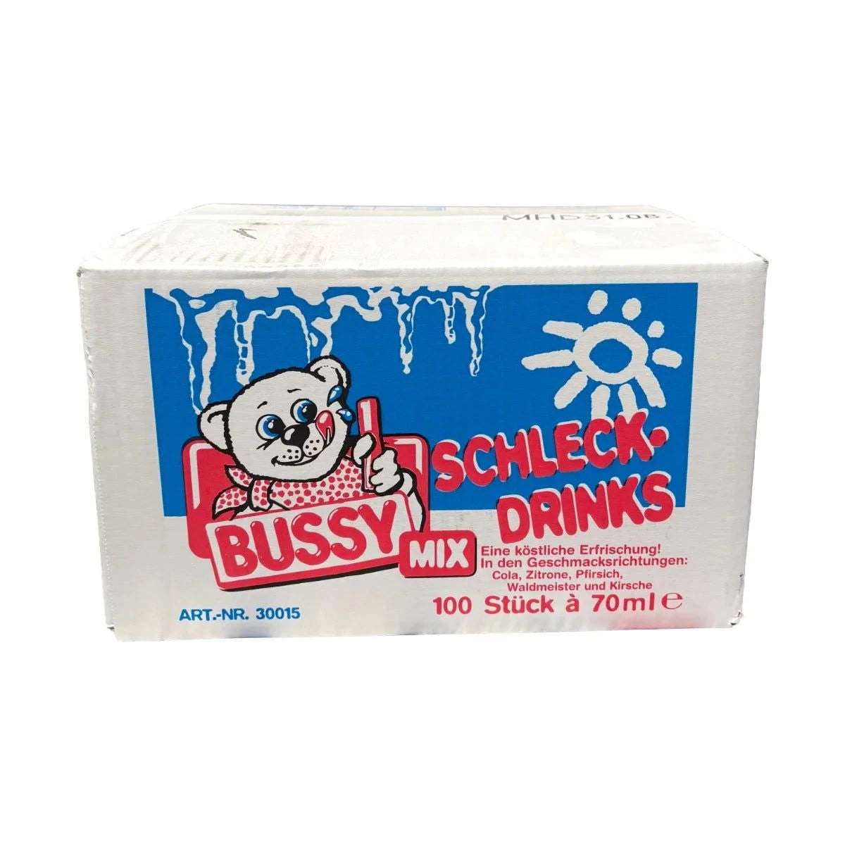 Bussy Wassereis Bussy Mix 100 Stück à 70ml