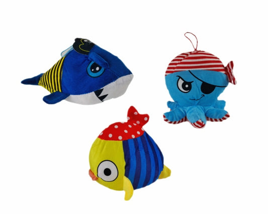 Piratentier 3-fach sortiert ca 17-25cm