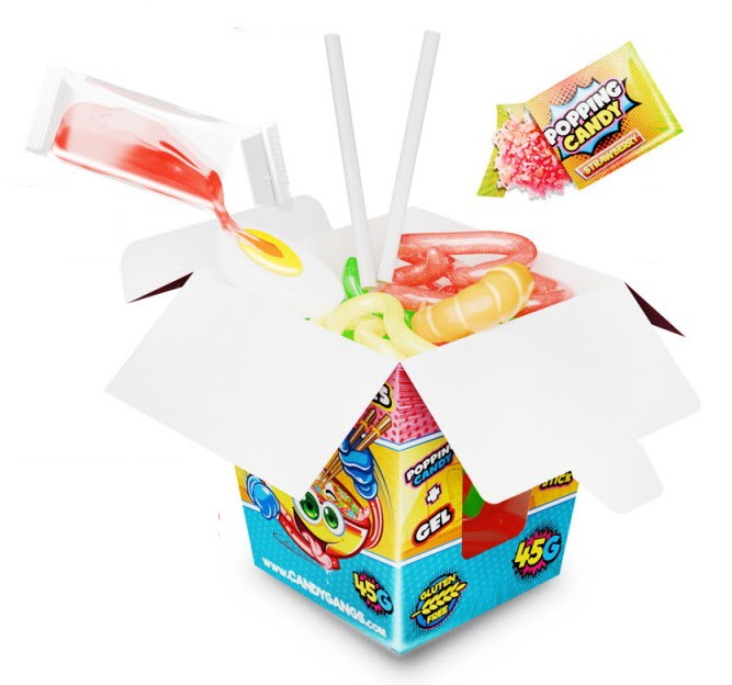 Candy Gangs Candy Gangs Noodle Box 45g - in praktischer Verpackung 1 Stück