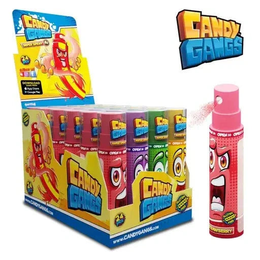 Candy Gangs Candy Gangs Super Spray 24 Stück im Karton candytoys.ch Switzerland